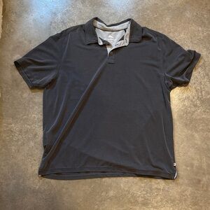 Men's Grey Tommy Bahama Polo Shirt